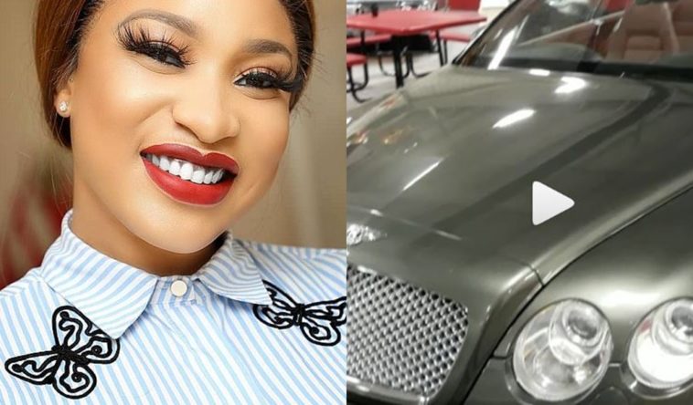 Tonto Dikeh's Bentley