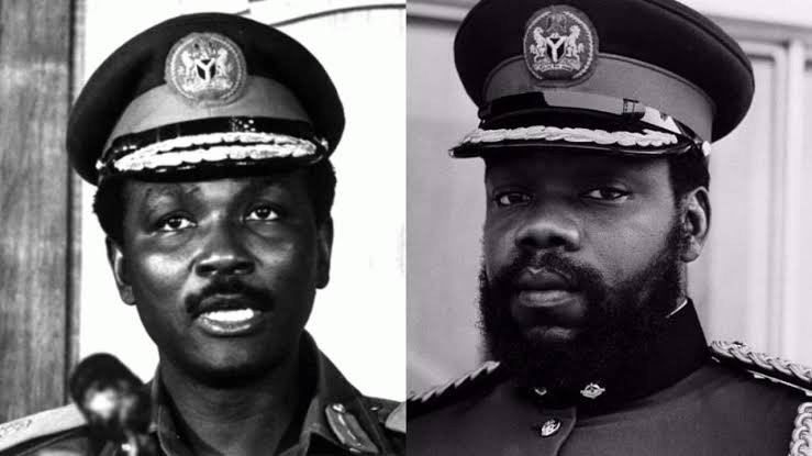 Gowon and Ojukwu during Biafran War