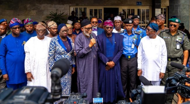 Southwest governors with IGP, Adamu Mohammed