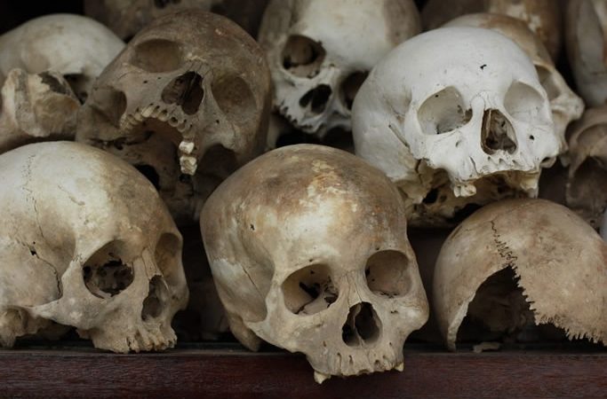 Human skull selling in Nigeria