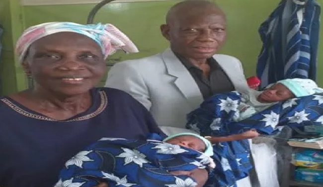 68-year-old woman conceived via IVF has given birth to a set of twins in Lagos