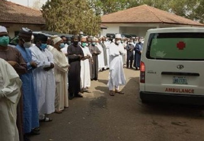 Abba Kyari's burial in Abuja