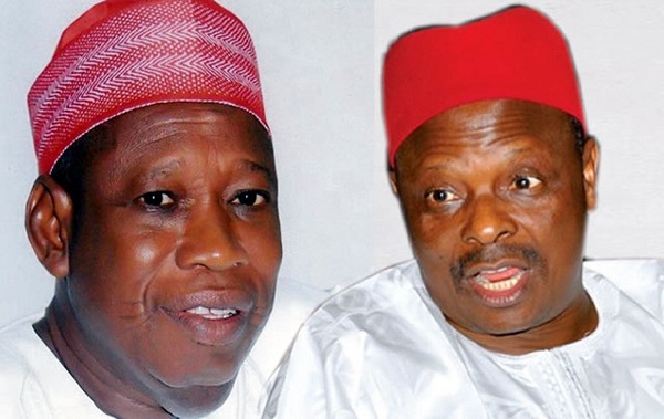 Rabiu Kwankwaso and Kano State Governor, Abdullahi Ganduje