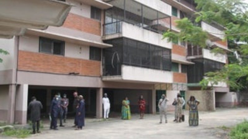 EFCC hands over a property forfeited by Diezani Allison-Madueke to the Lagos State government for use as a COVID-19 isolation centre.