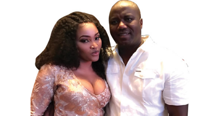 Mercy Aigbe and Lanre Gentry