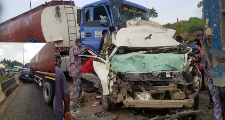 Otedola Bridge road accident