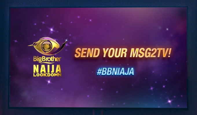 BBNaija 2020 - How to get your messages shown on TV