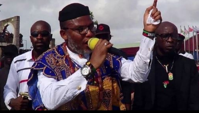 The controversial leader of the Indigenous People of Biafra, IPOB, Nnamdi Kanu