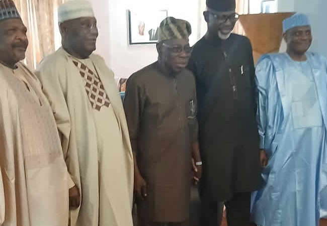 Atiku visits Obasanjo as politicians begin early preparations for 2027