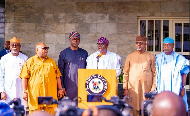 South West state governors